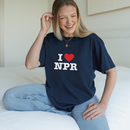 Shirtgeist I ❤️ NPR Shirt — product detail