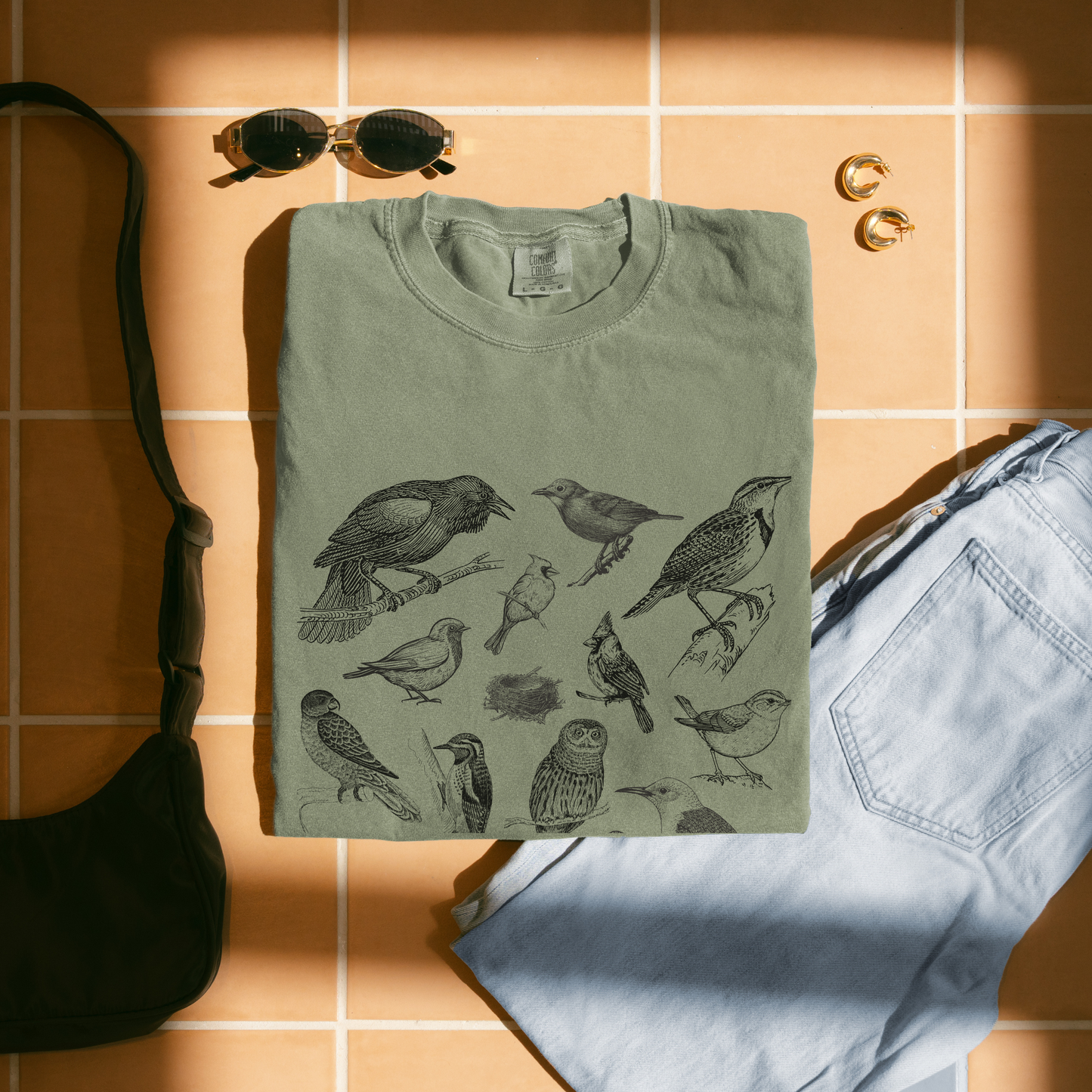 Shirtgeist Vintage Bird Shirt — product detail