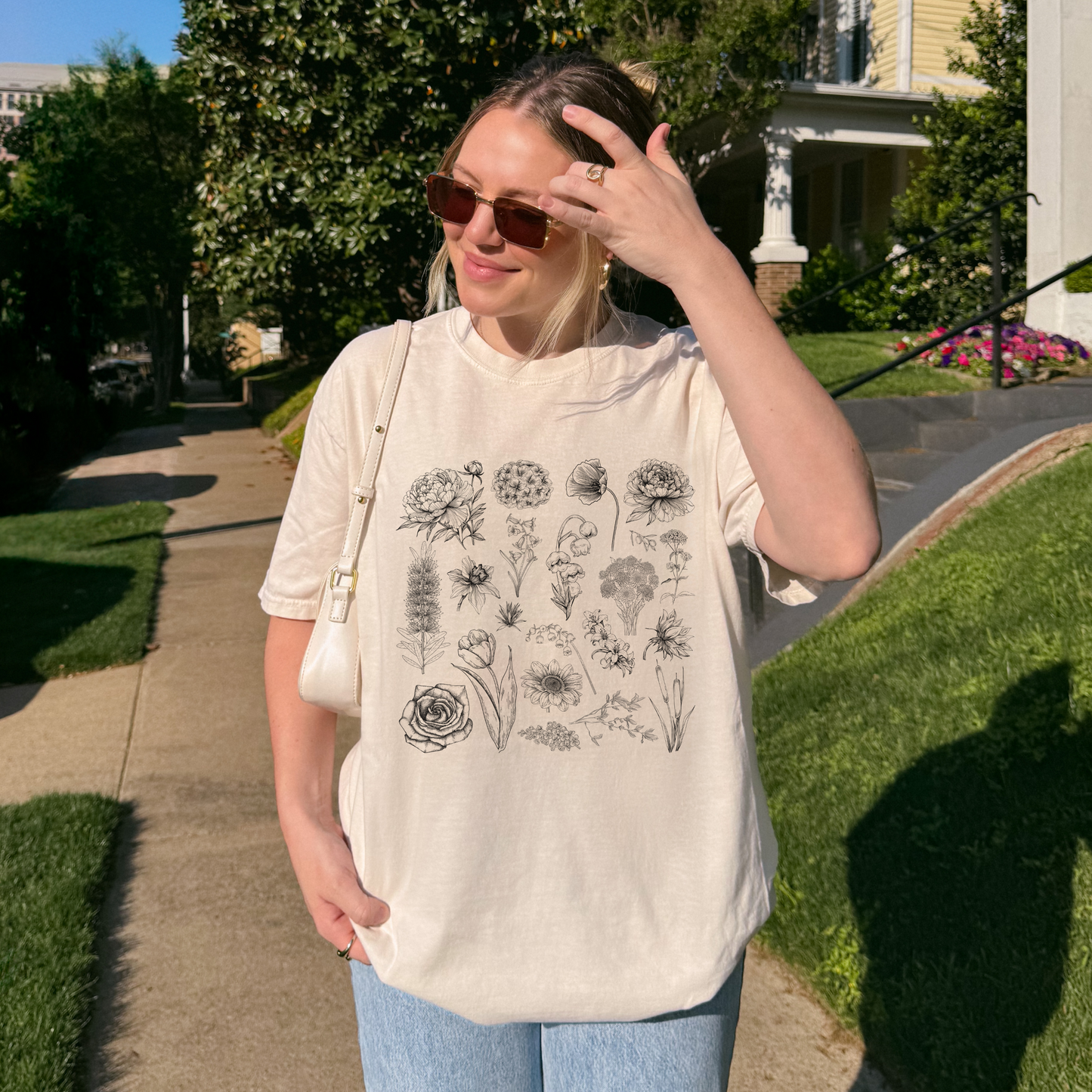 Shirtgeist Botanical Flower Tee — product detail