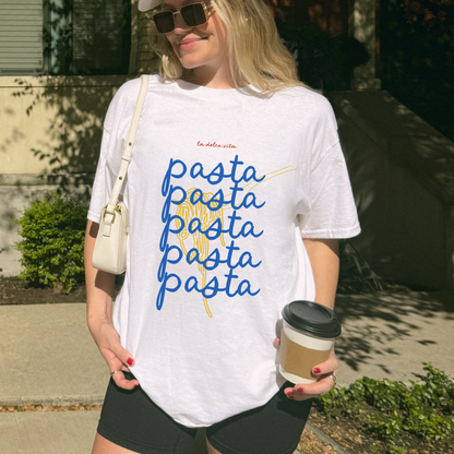 Shirtgeist Pasta Shirt — size chart