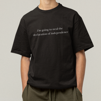 Shirtgeist National Treasure Shirt — front view on model
