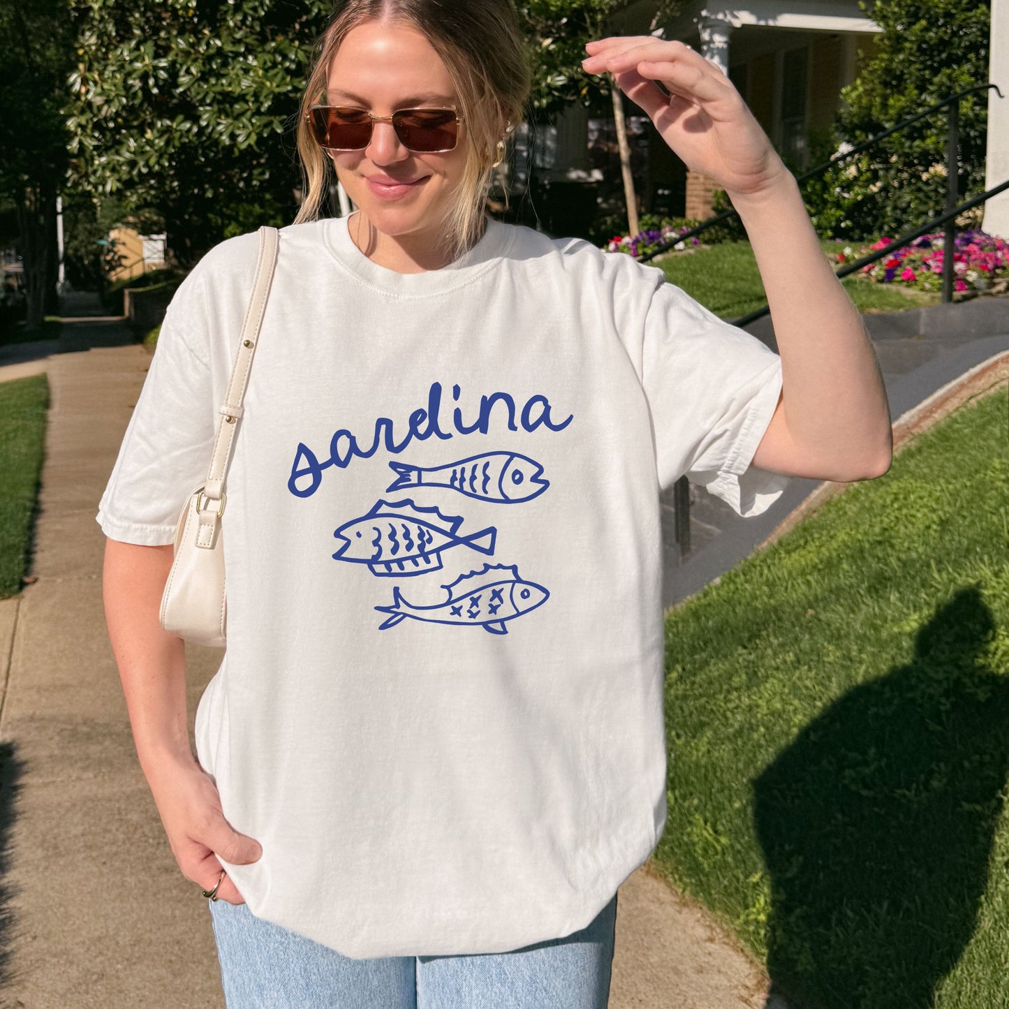 Shirtgeist Sardine Shirt — flat lay