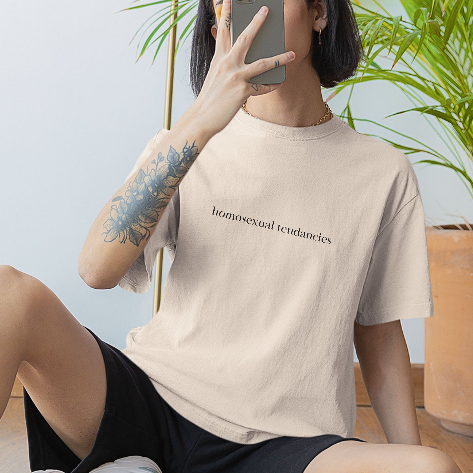 Shirtgeist Homosexual Tendencies Shirt — styled look