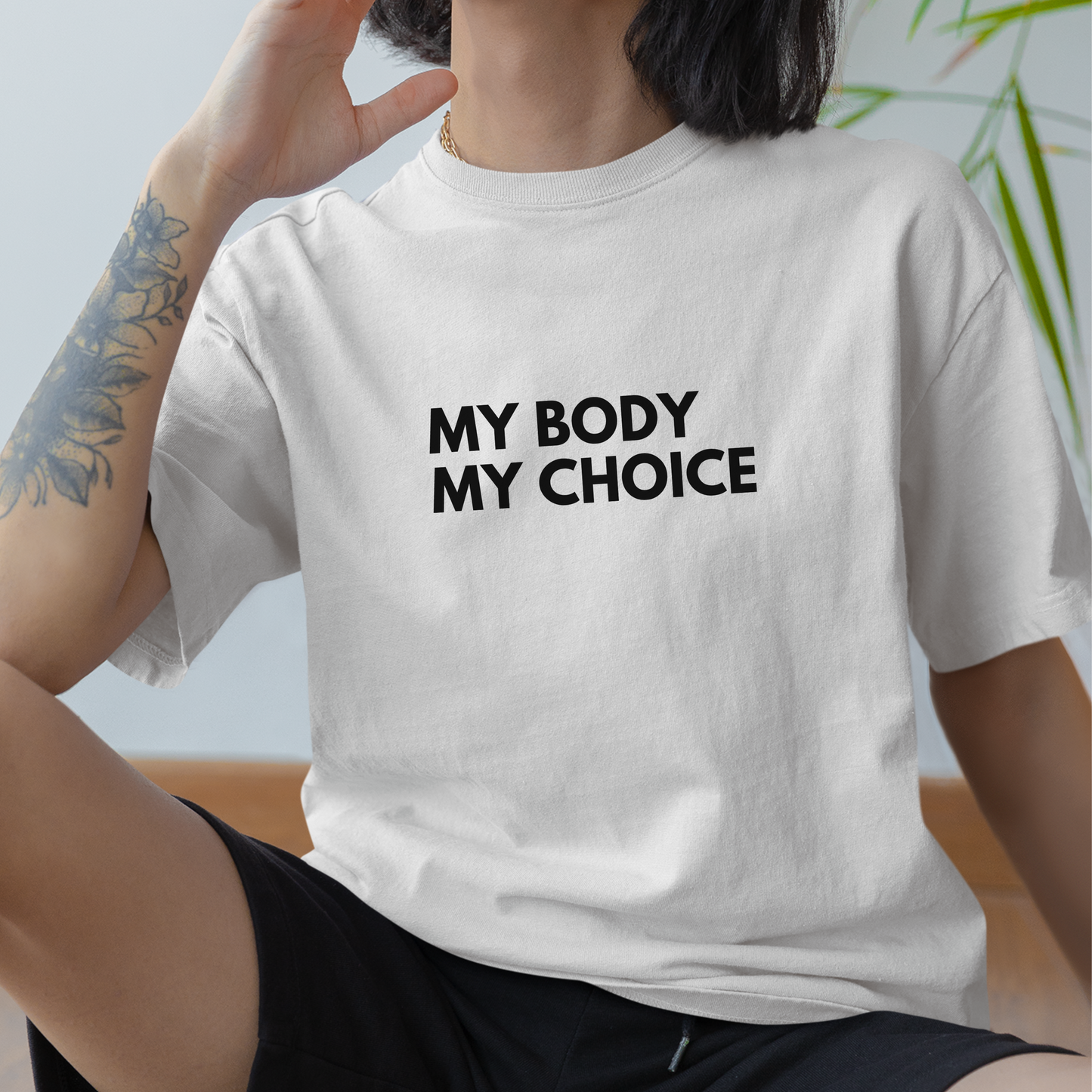 Shirtgeist My Body My Choice Shirt — styled look