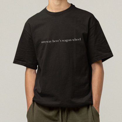 Shirtgeist Wagon Wheel Shirt — flat lay