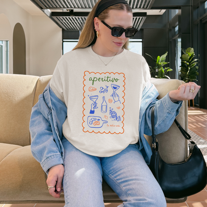 Shirtgeist Aperitivo Doodles Shirt — alternate color