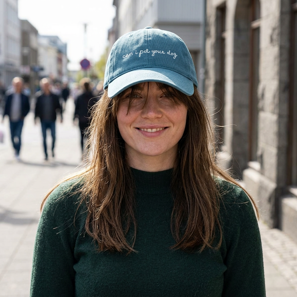 Can I Pet Your Dog? Embroidered Hat