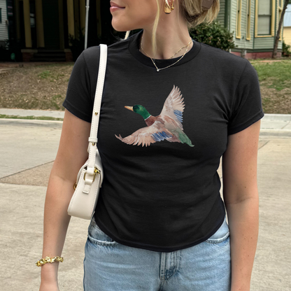 Mallard Watercolor Baby Tee