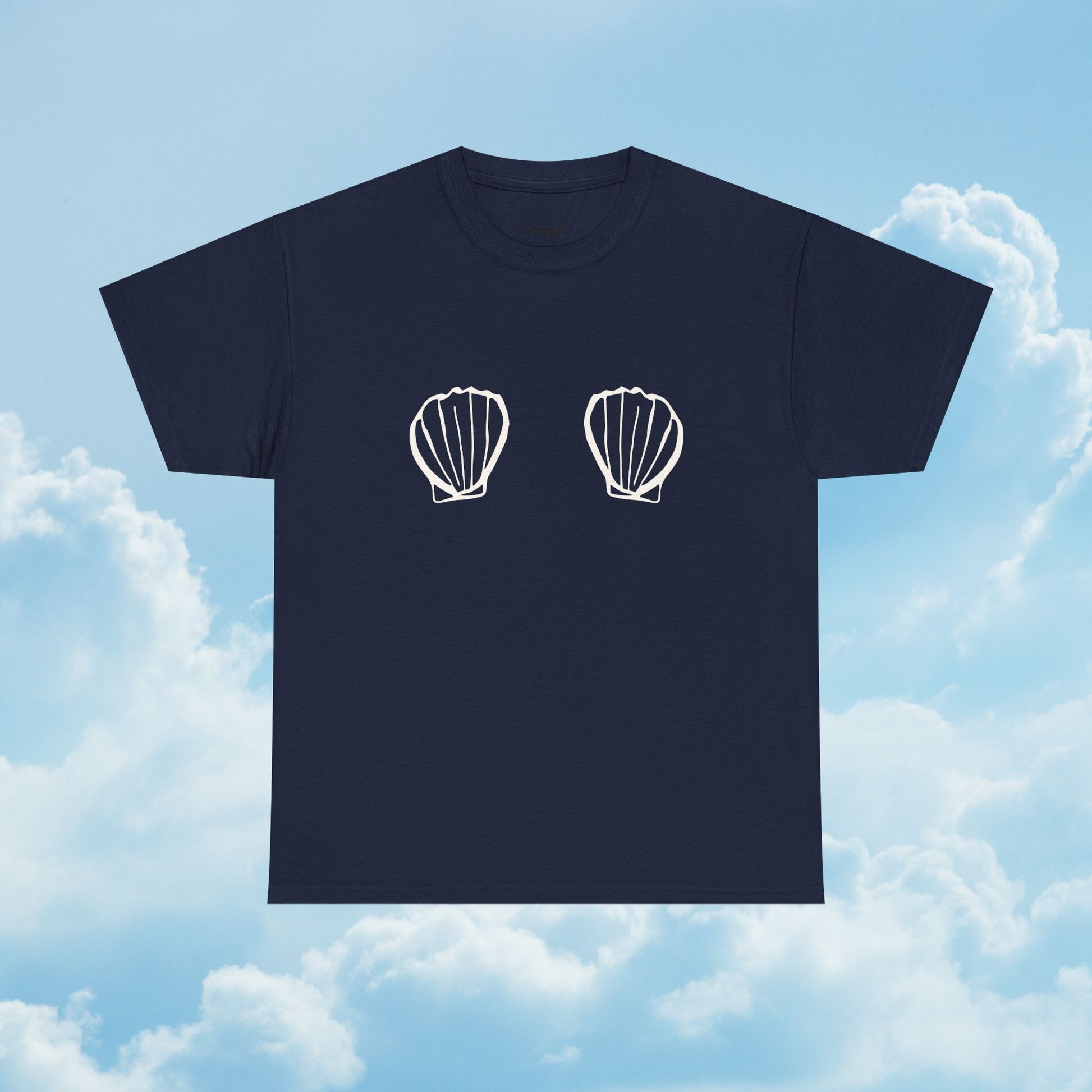 Shirtgeist Seashell Bra Shirt — alternate color