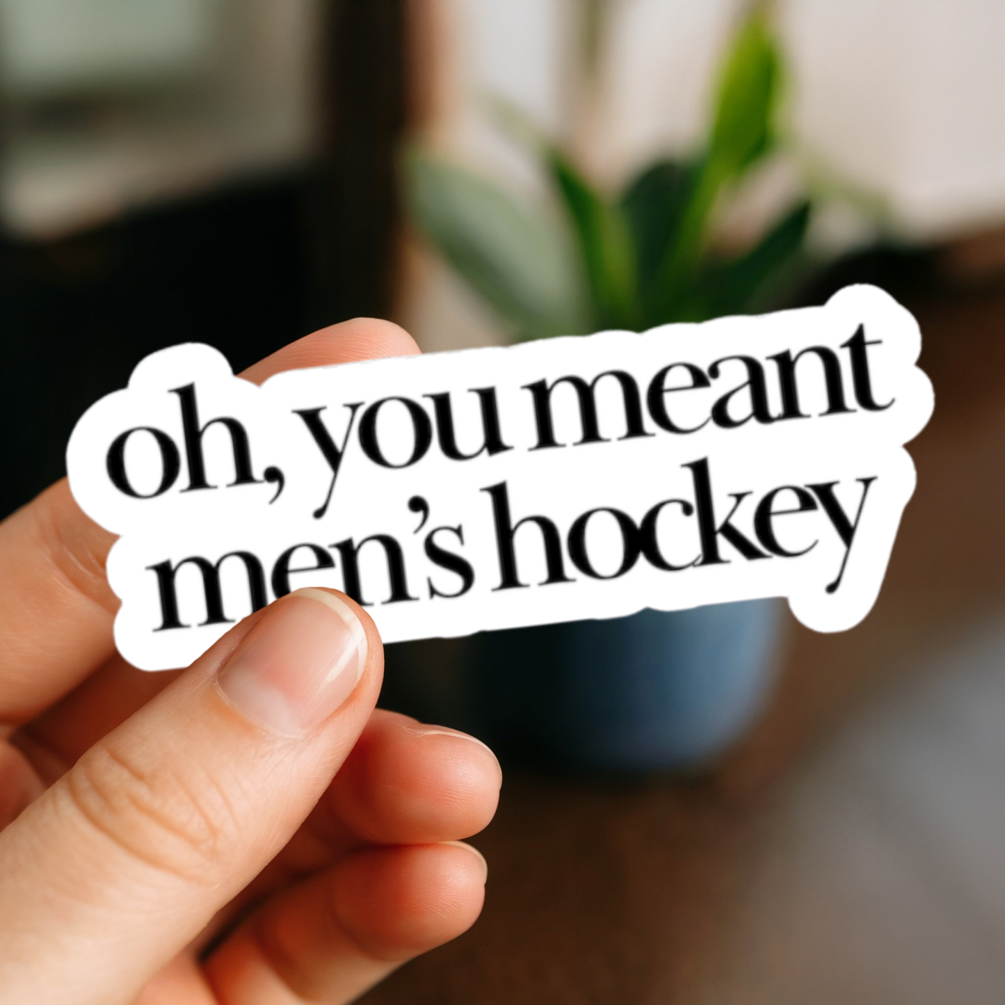 Women's Hockey Sticker