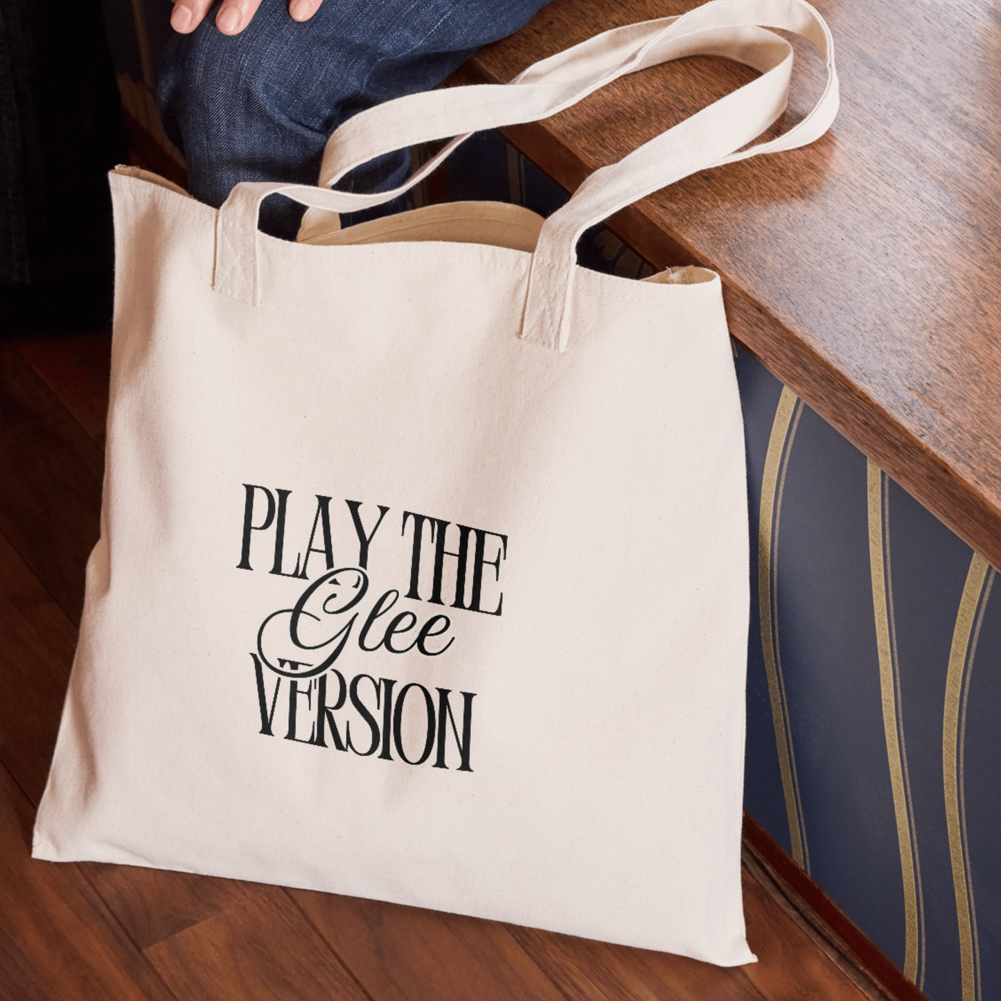 Play the Glee Version Tote Bag