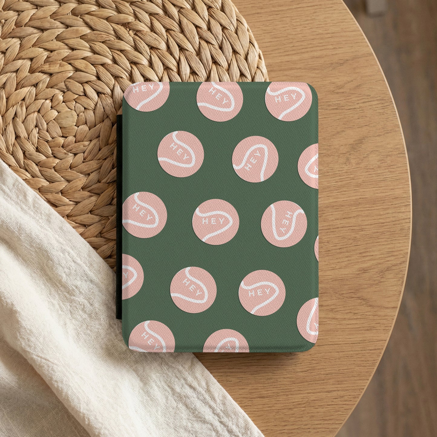 Vintage Tennis Doodle Kindle Case
