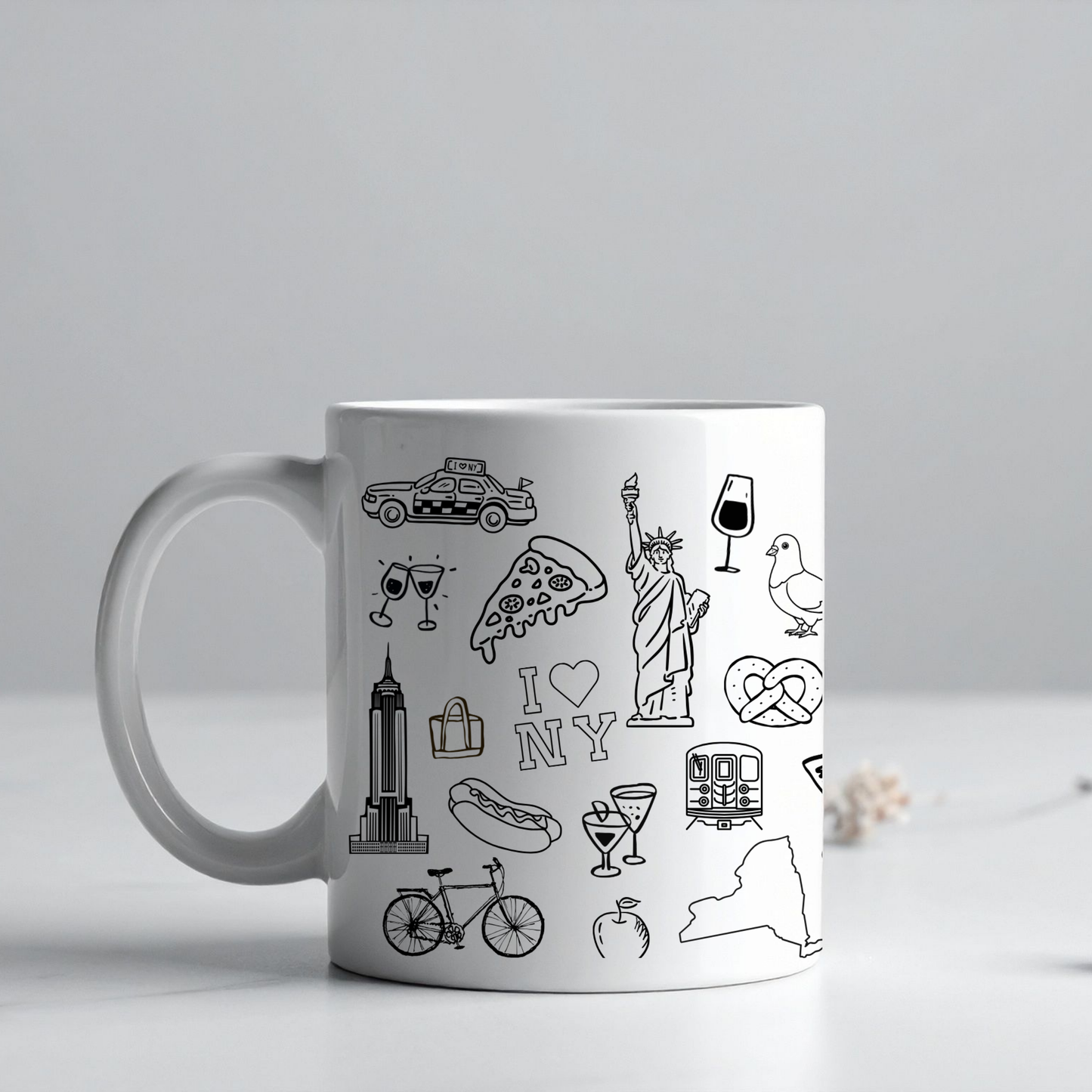 NYC Doodle Mug