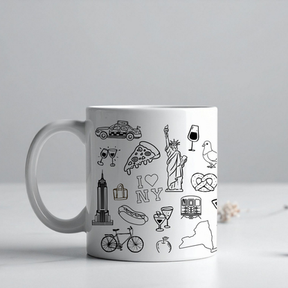 NYC Doodle Mug