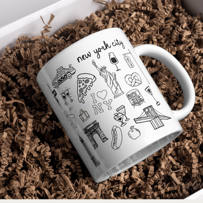 NYC Doodle Mug