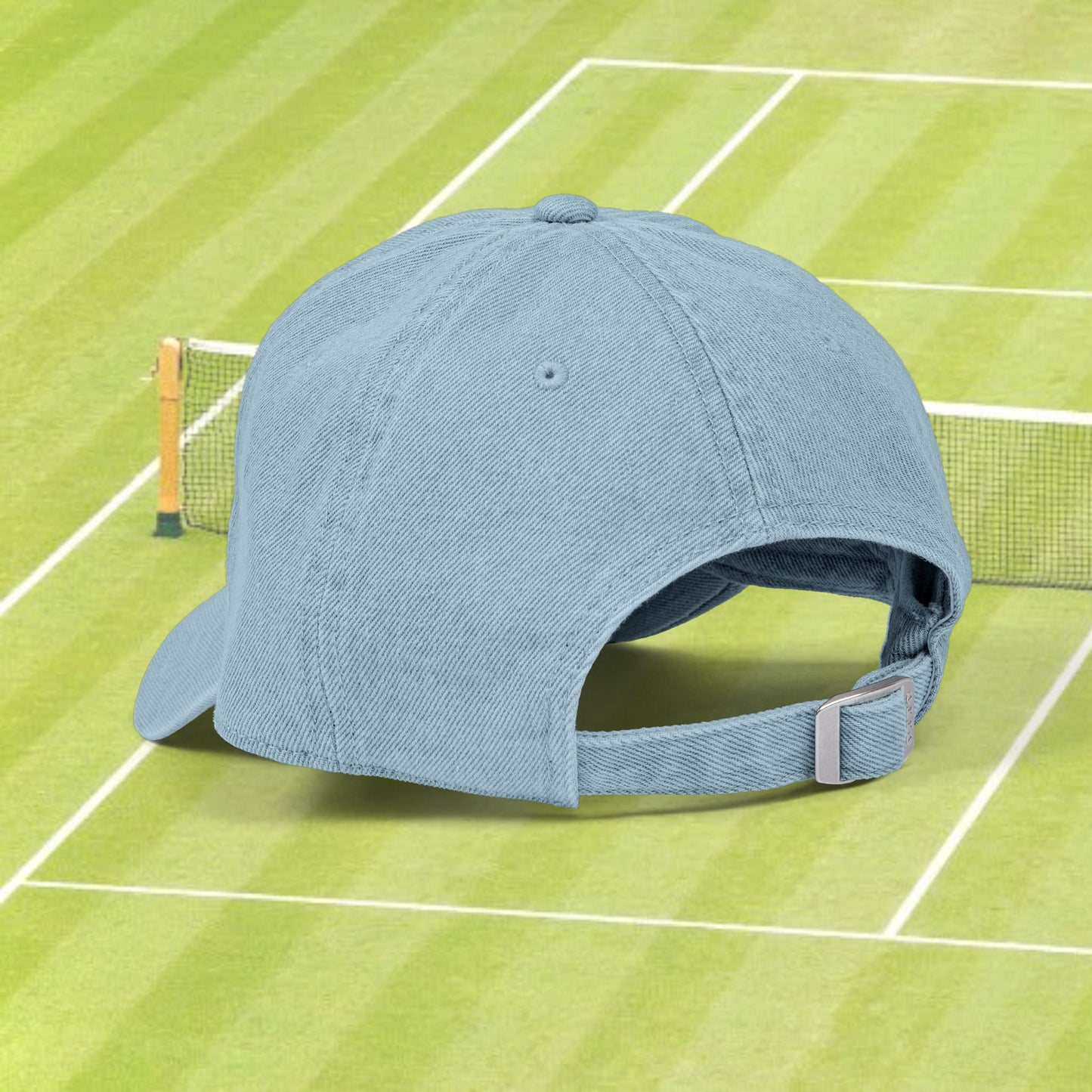 Tennis Ball Embroidered Denim Hat