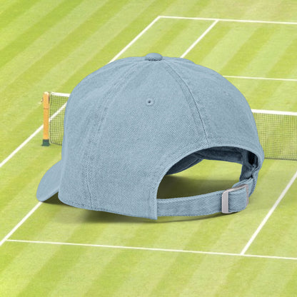 Tennis Ball Embroidered Denim Hat