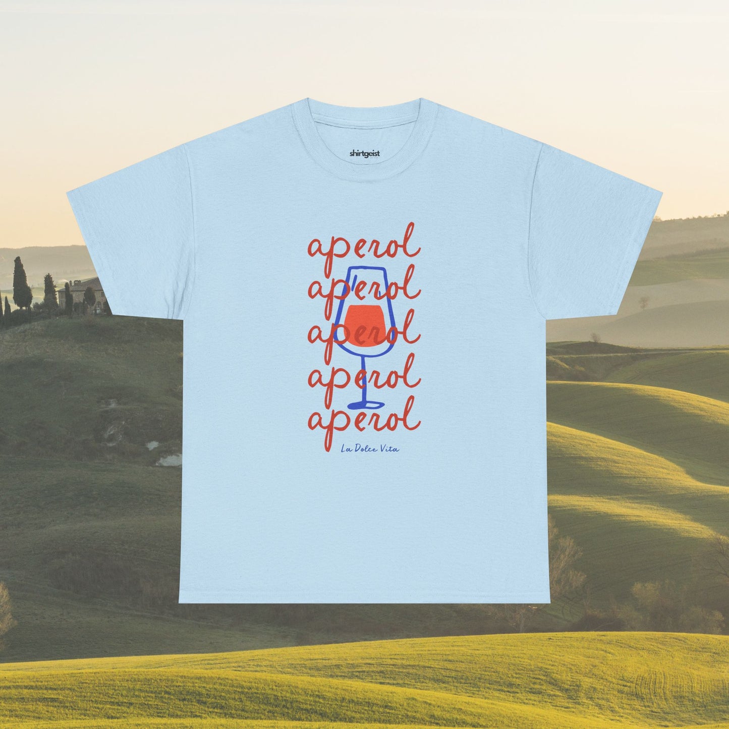 Shirtgeist Aperol Spritz Shirt — back view