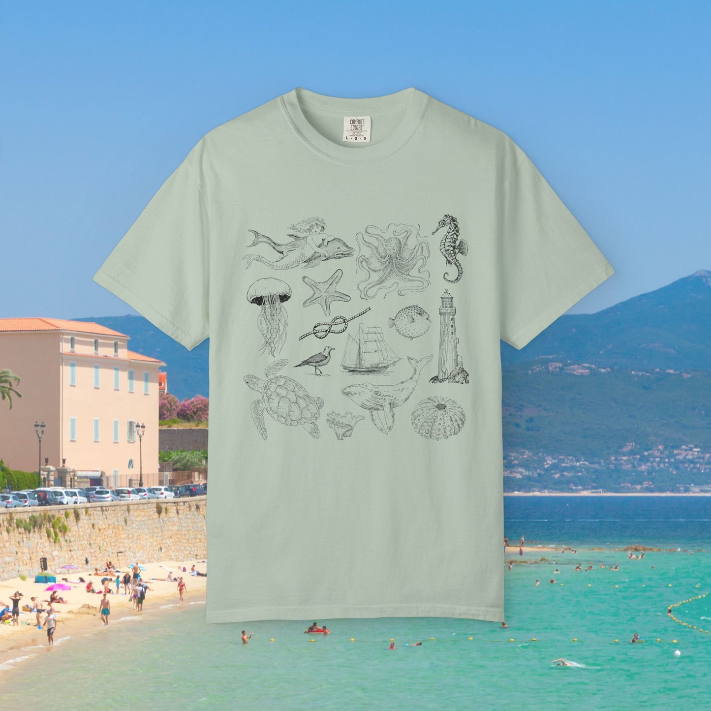 Shirtgeist Nautical Creatures Tee — styled look