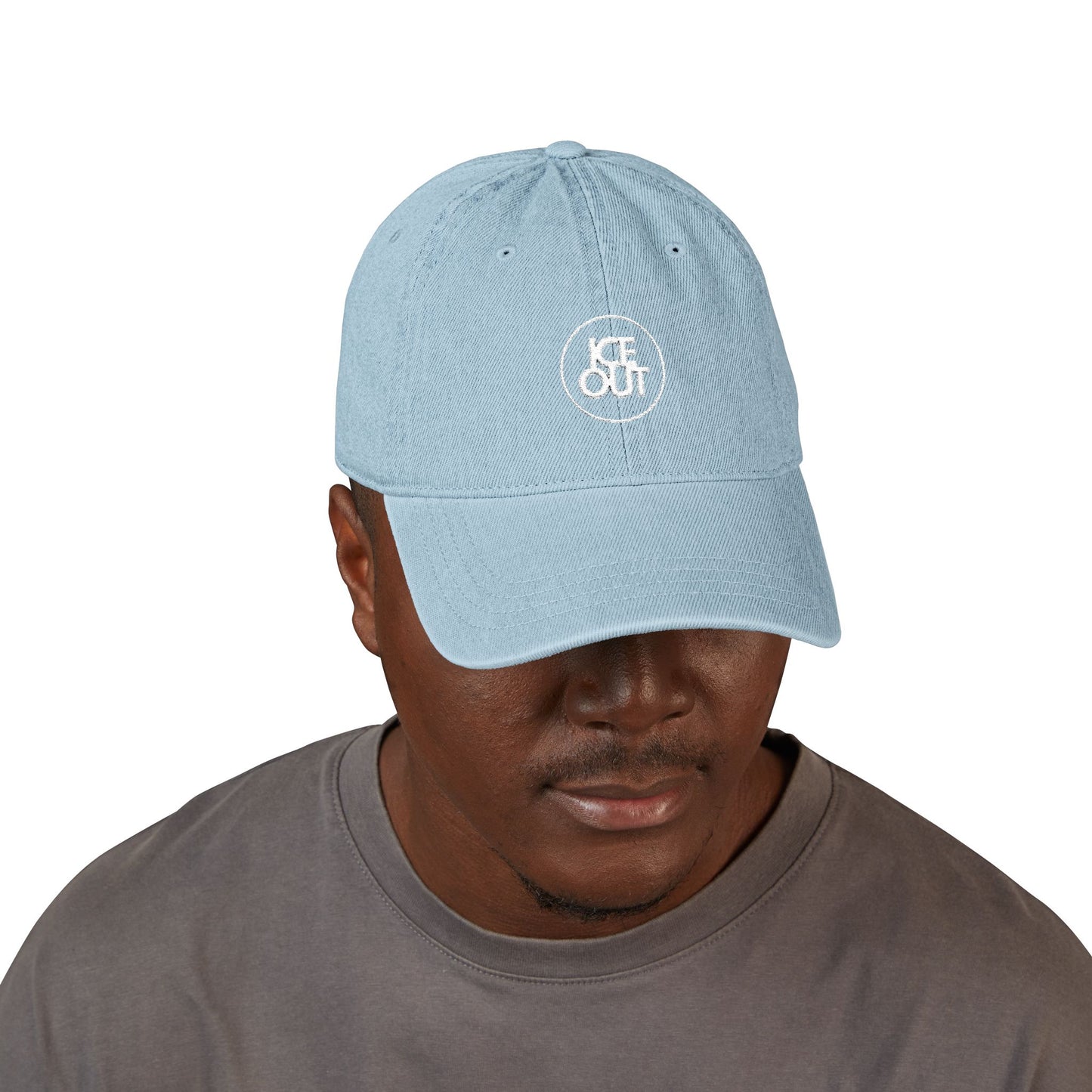 Abolish ICE Embroidered Denim Hat — Proceeds Donated