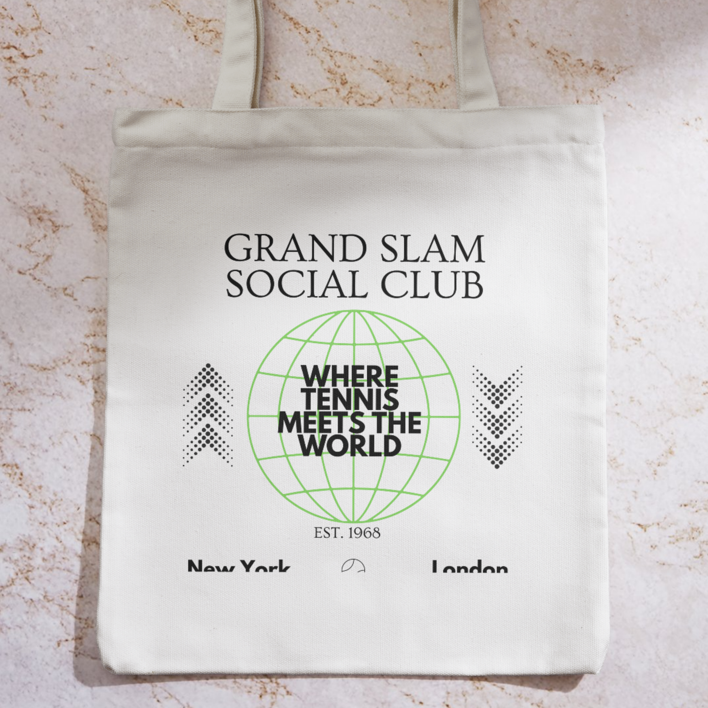 Grand Slam Tennis Club Tote Bag