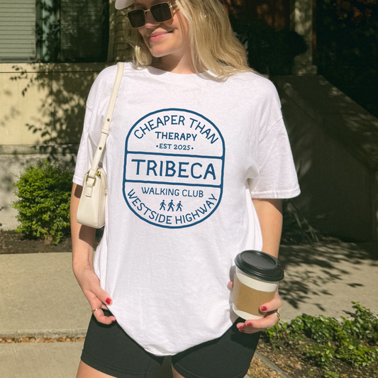 Cheaper Than Therapy Tribeca Walking Club Shirt