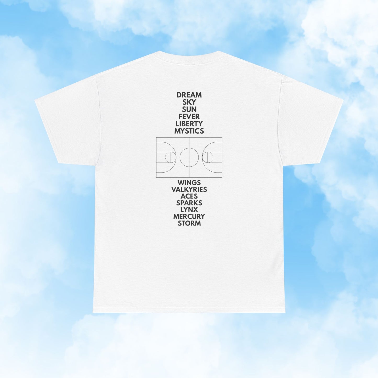 Shirtgeist Oh You Meant Men's Basketball Back Print Shirt — flat lay