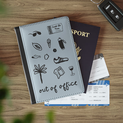 Out of Office Doodle Passport Cover