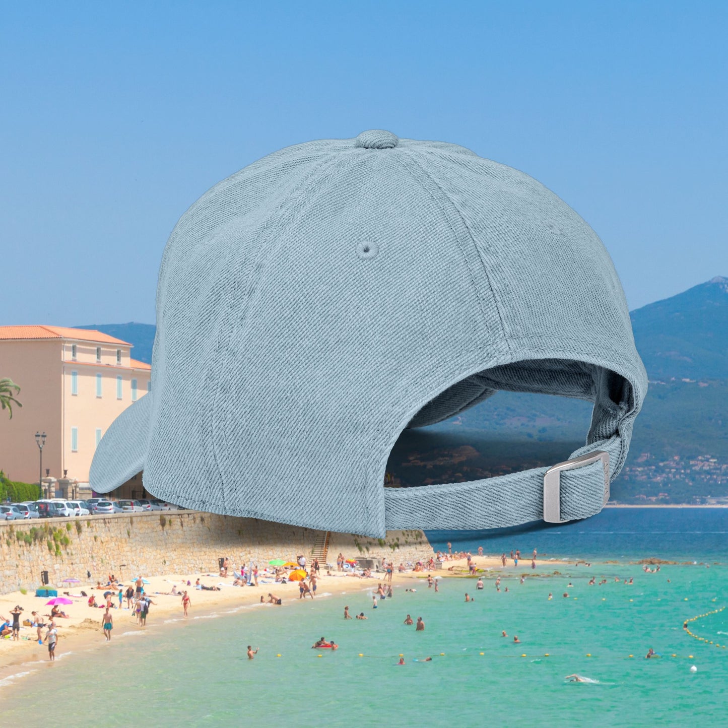 Croissant Embroidered Hat
