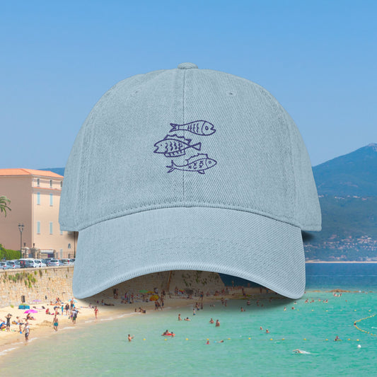 Sardine Embroidered Hat