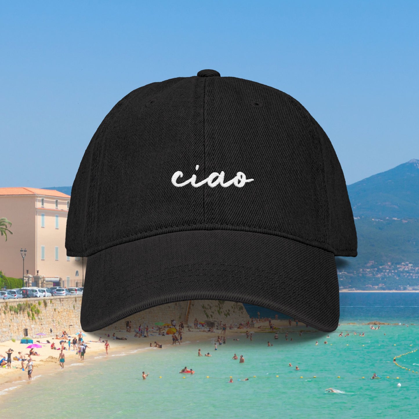 Ciao Embroidered Hat