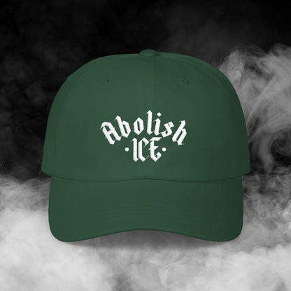 Abolish ICE Embroidered Hat — Proceeds Donated