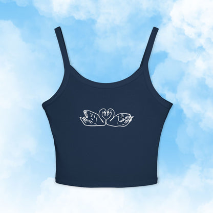 Swan Drawing Tank Top