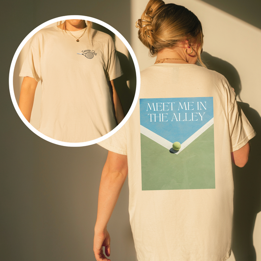 Meet Me in the Alley Tennis Club Shirt
