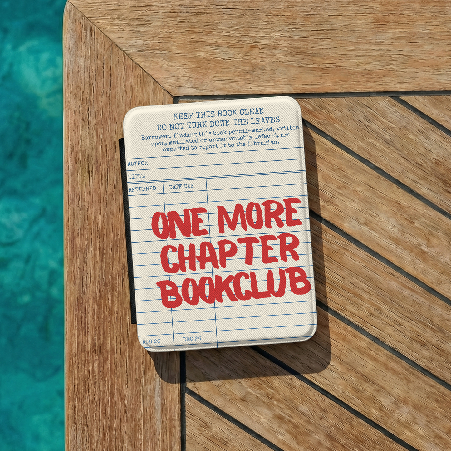 One More Chapter Kindle Case