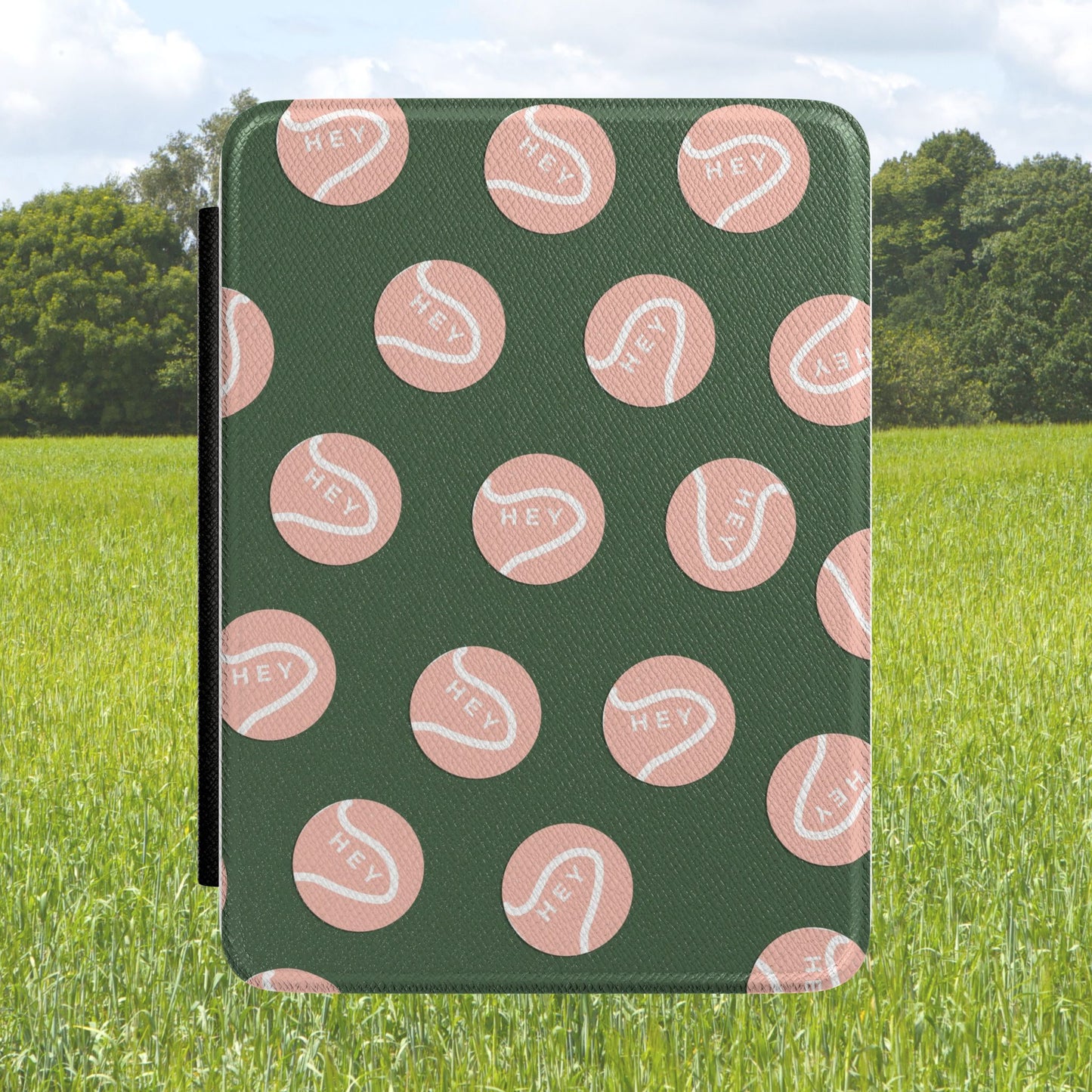 Vintage Tennis Doodle Kindle Case