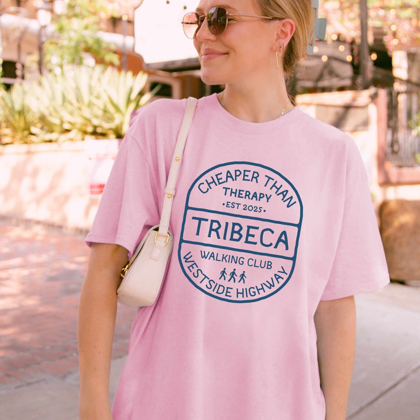 Cheaper Than Therapy Tribeca Walking Club Shirt