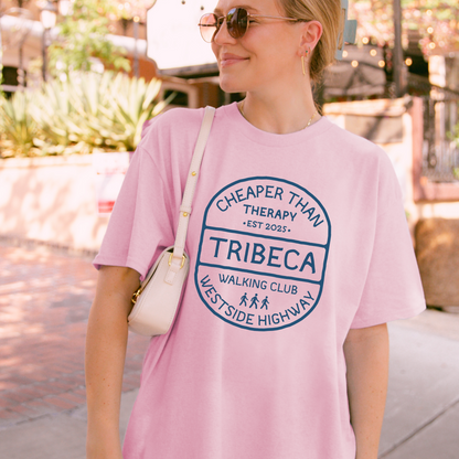 Cheaper Than Therapy Tribeca Walking Club Shirt
