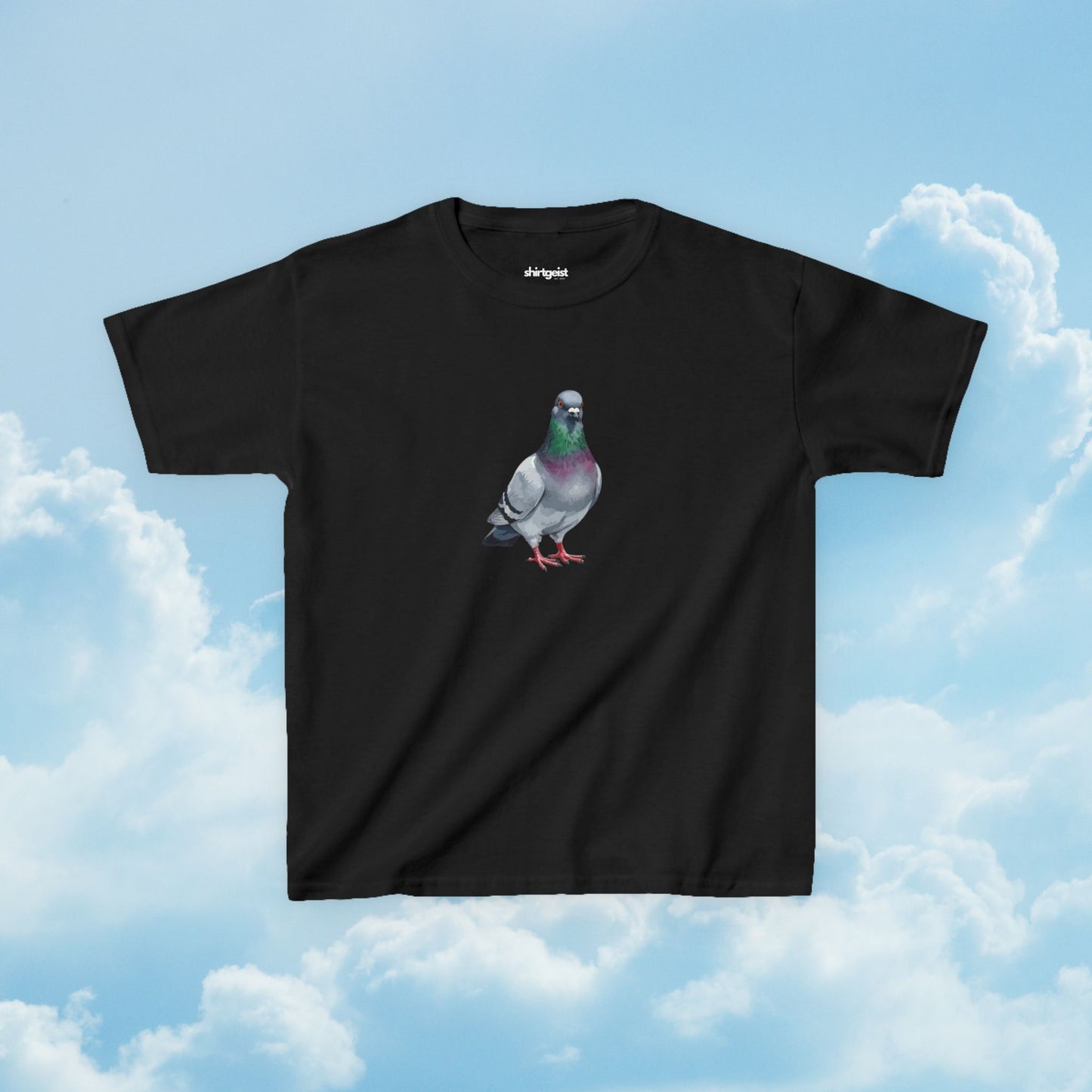 Pigeon Watercolor Baby Tee