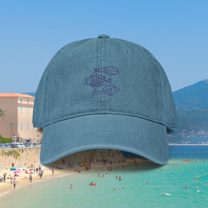 Sardine Embroidered Hat