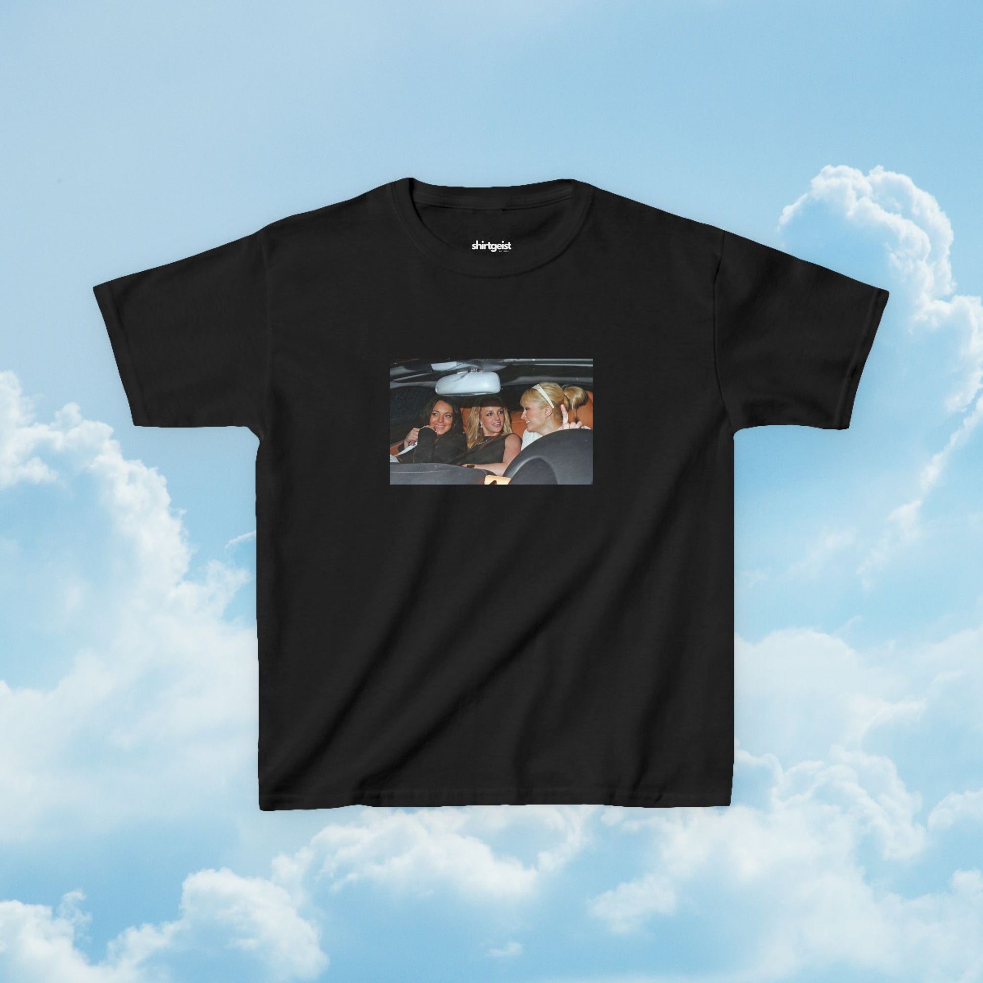 Shirtgeist Custom Photo Baby Tee — detail shot