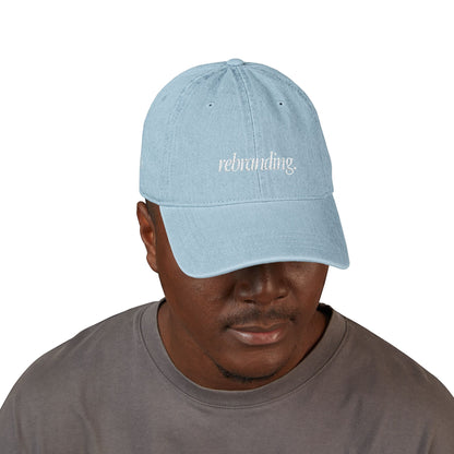 Rebranding Embroidered Hat