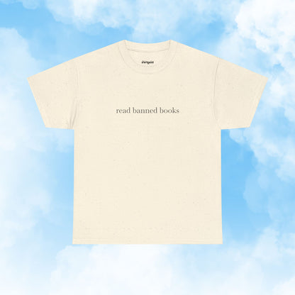 Shirtgeist Read Banned Books Shirt — back view