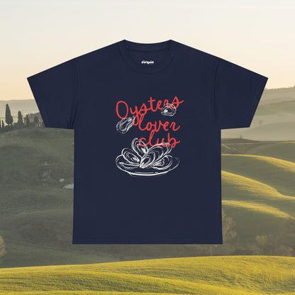 Shirtgeist Oysters Lover Club Shirt — alternate color