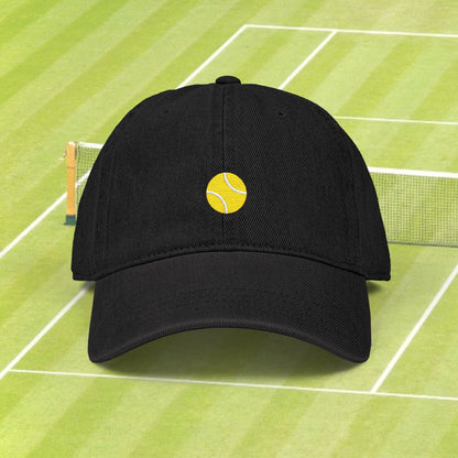 Tennis Ball Embroidered Denim Hat