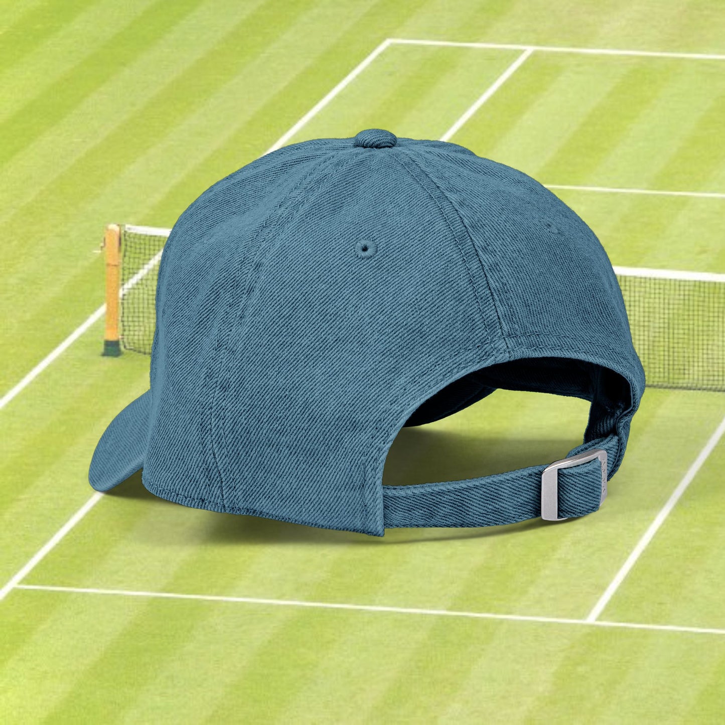 Tennis Ball Embroidered Denim Hat