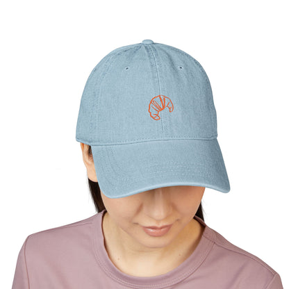 Croissant Embroidered Hat