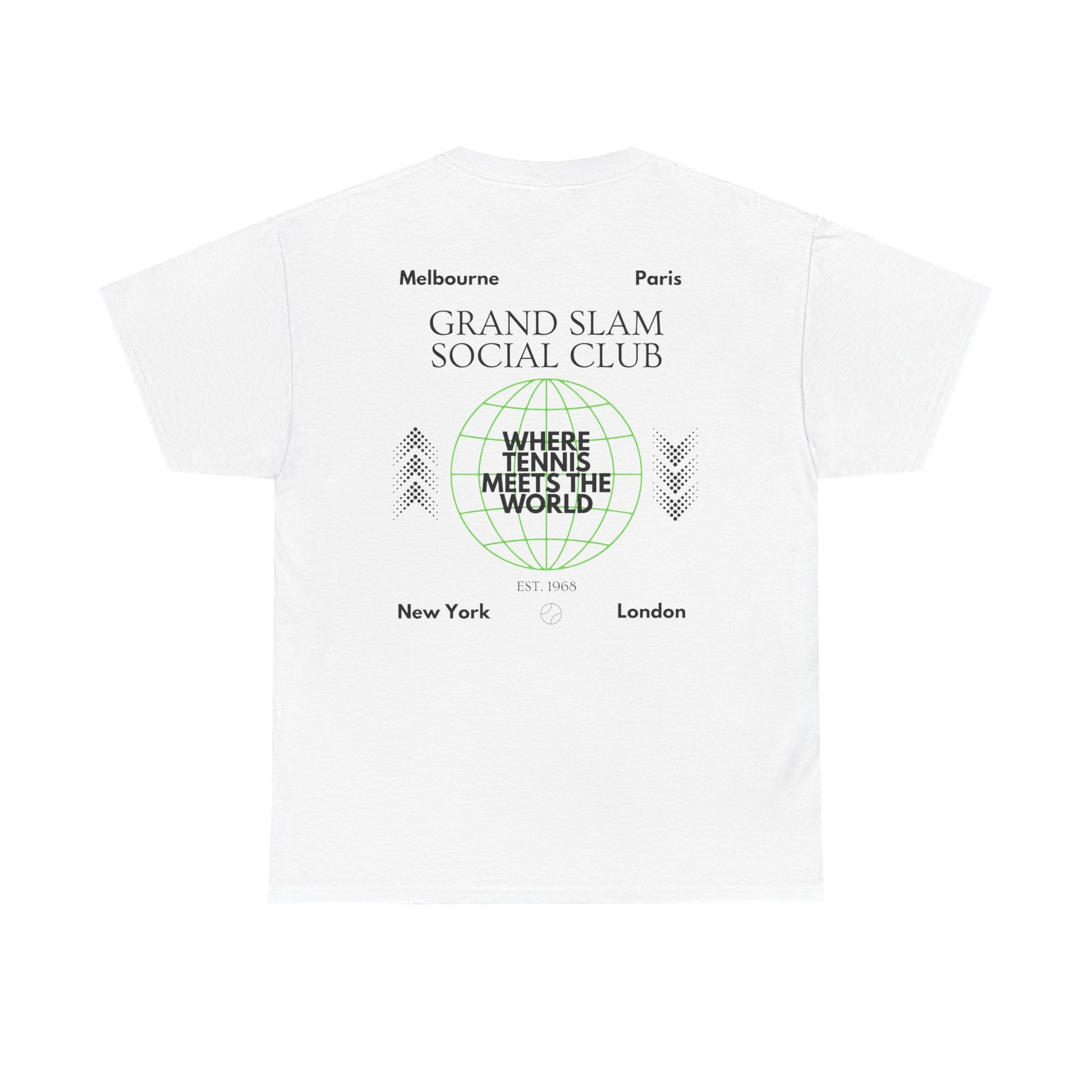 Shirtgeist Tennis Grand Slam Social Club Shirt — lifestyle photo