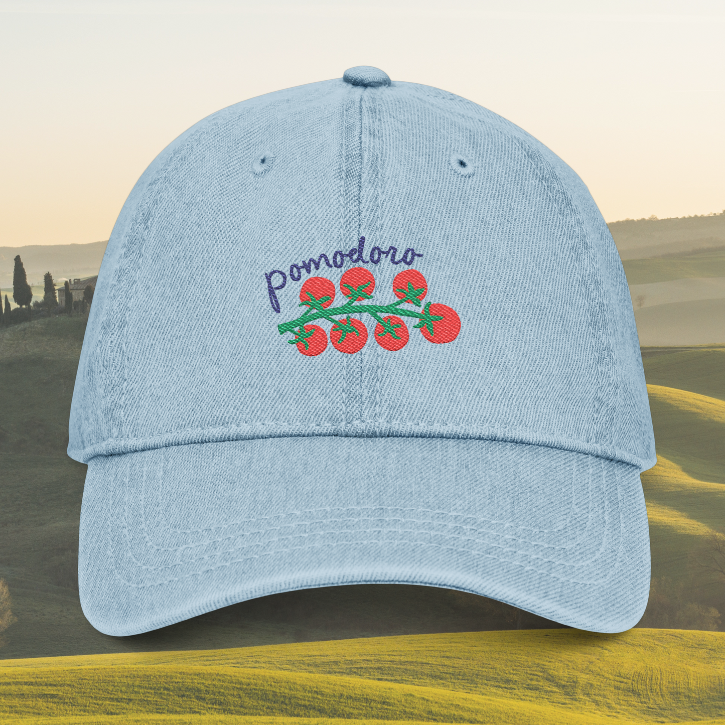 Pomodoro Embroidered Hat