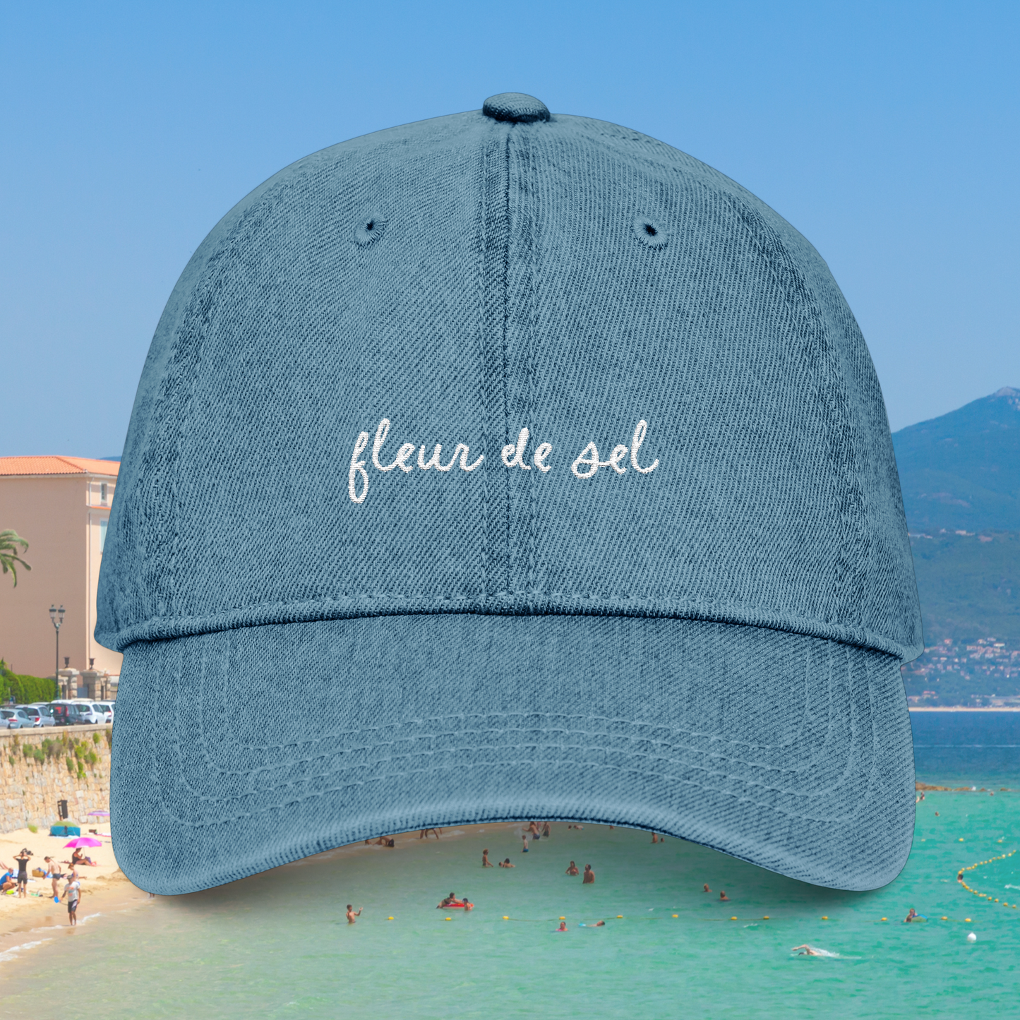 Fleur de Sel Embroidered Hat
